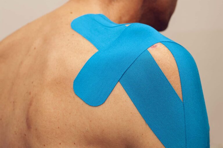Medical Taping Concept